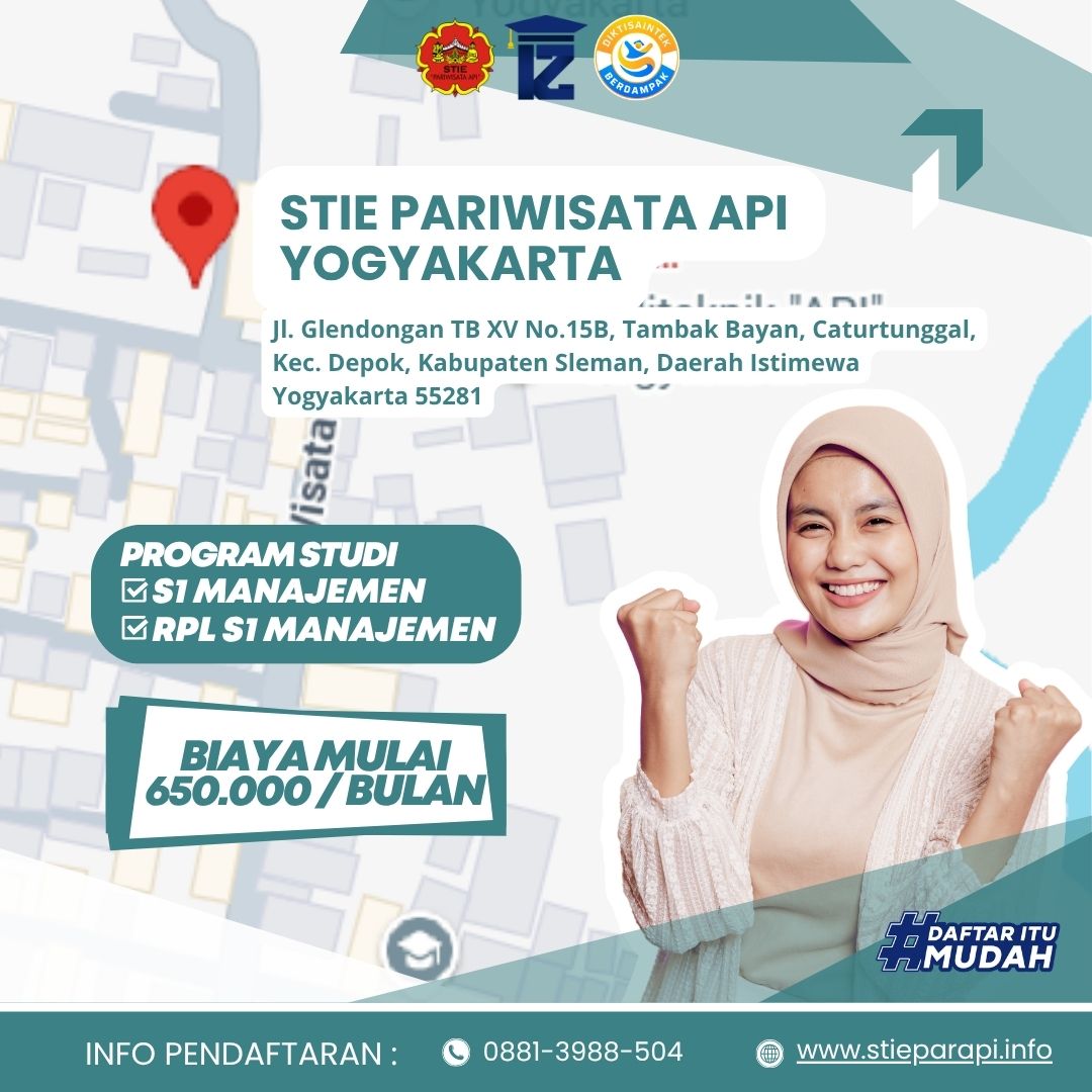 Lokasi Strategis Kuliah Karyawan K2 di STIE Pariwisata API Yogyakarta Mudah Dijangkau