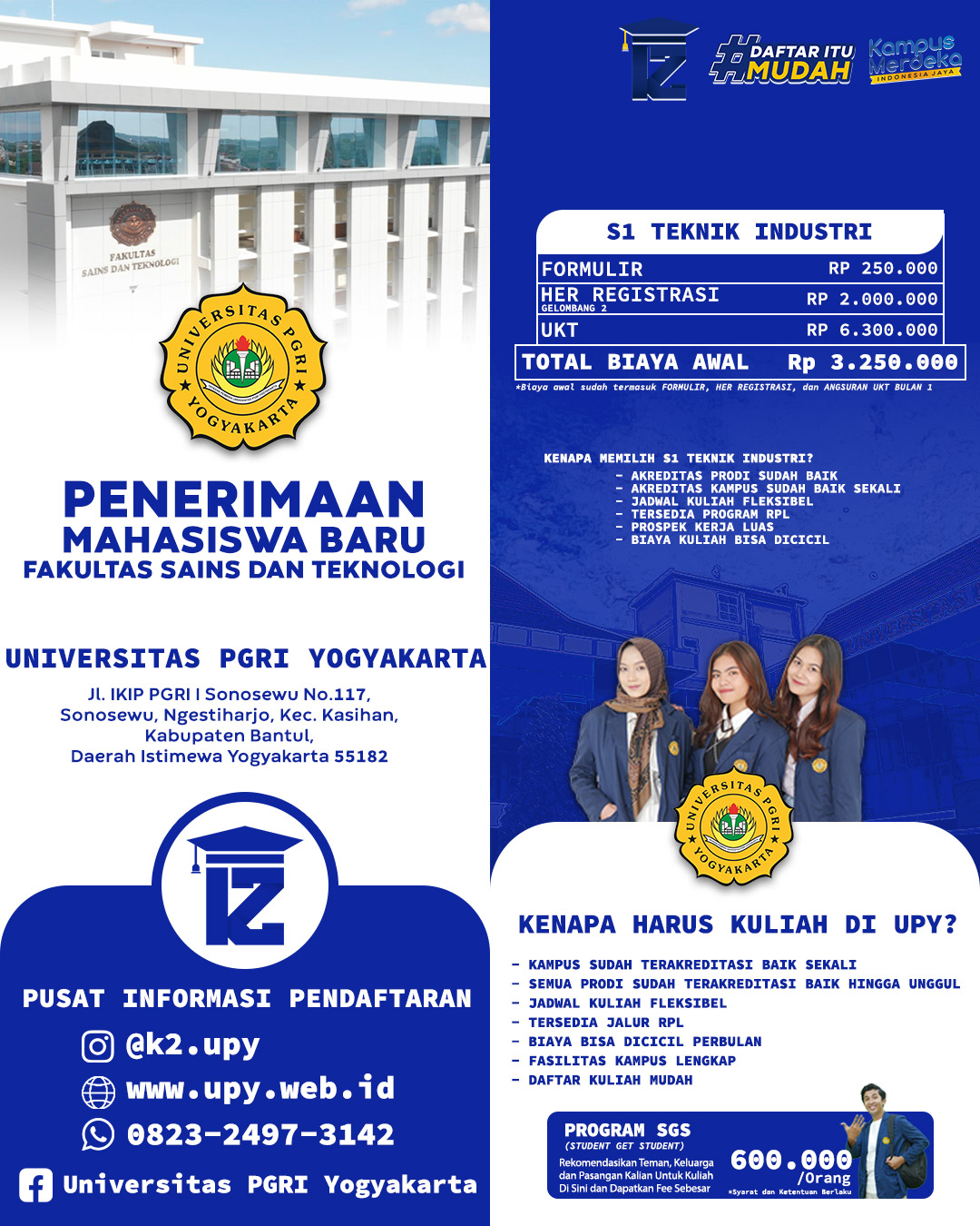 Kenapa Harus Kuliah S1 Teknik Industri, Ini Jawabannya di Universitas PGRI Yogyakarta