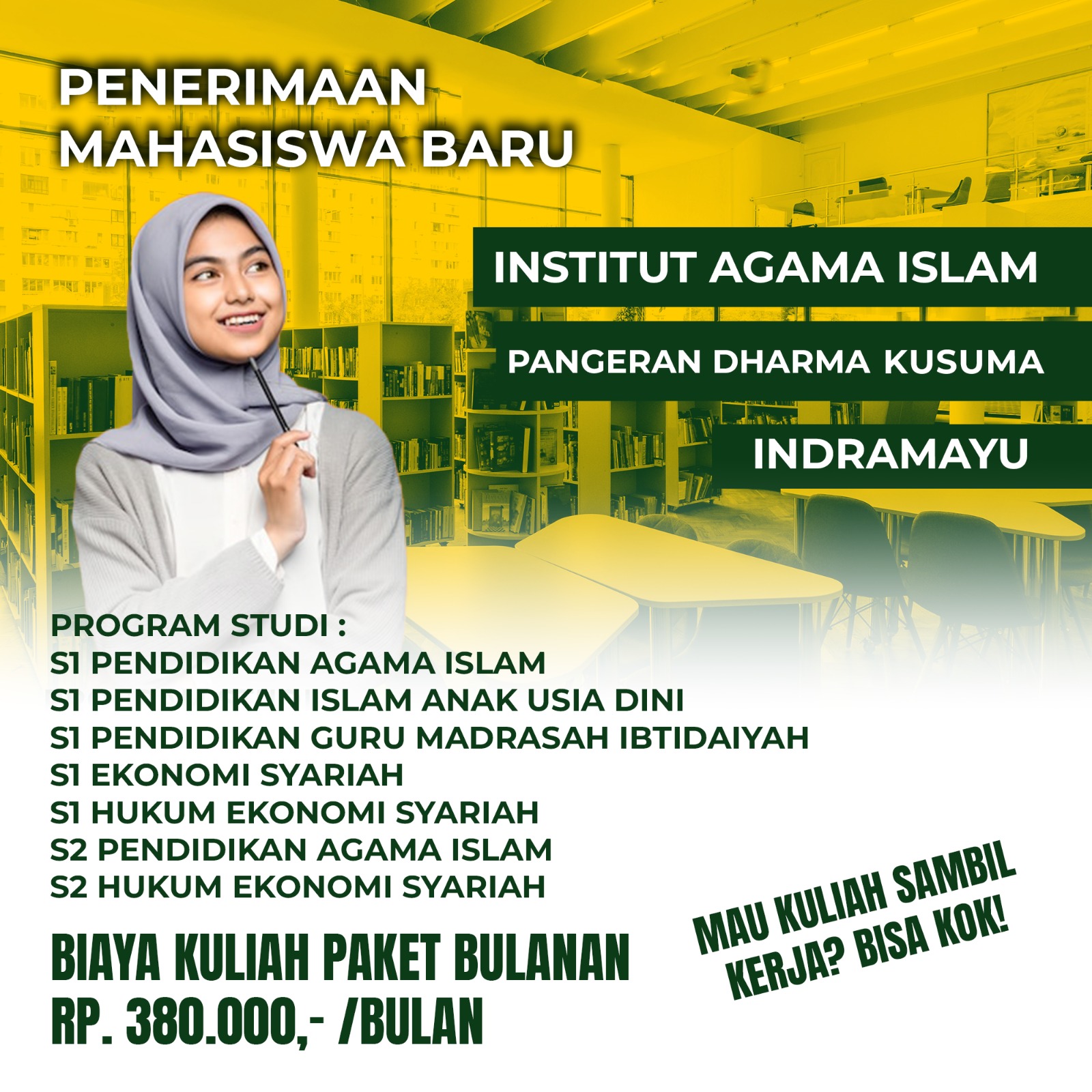 Daftar Kuliah Online di Indramayu Pendaftran Cuma 150Ribu