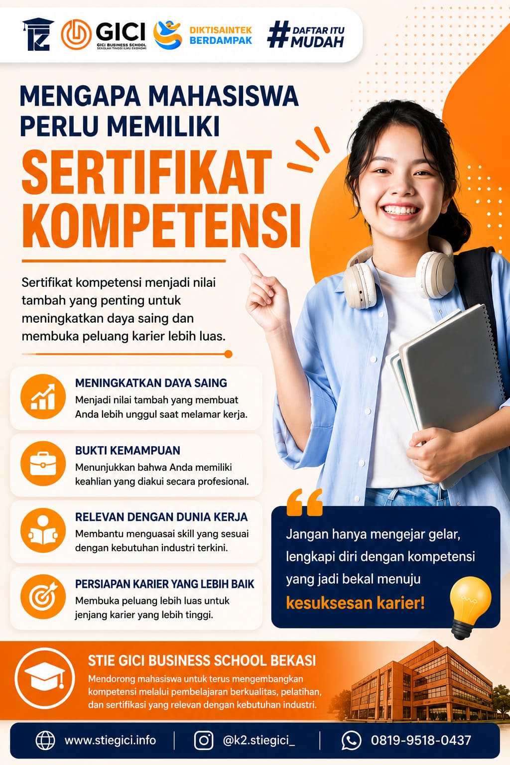 Mengapa Mahasiswa Perlu Memiliki Sertifikat Kompetensi