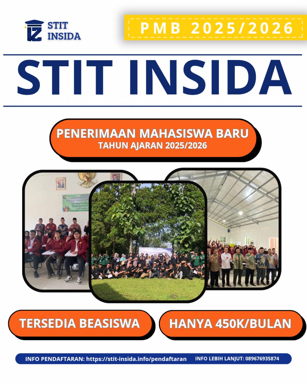 Penerimaan Mahasiswa Baru Kampus STIT INSIDA 