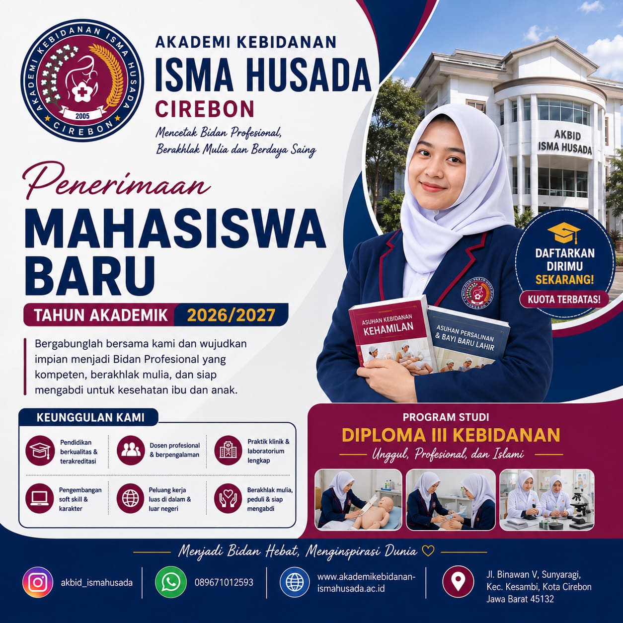 Saatnya Kuliah Kebidanan Bersama Akbid Isma Husada Cirebon