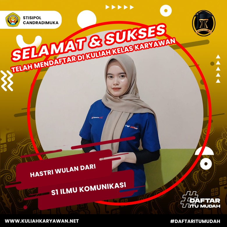 Penerimaan Mahasiswa Baru STISIPOL Candradimuka Palembang
