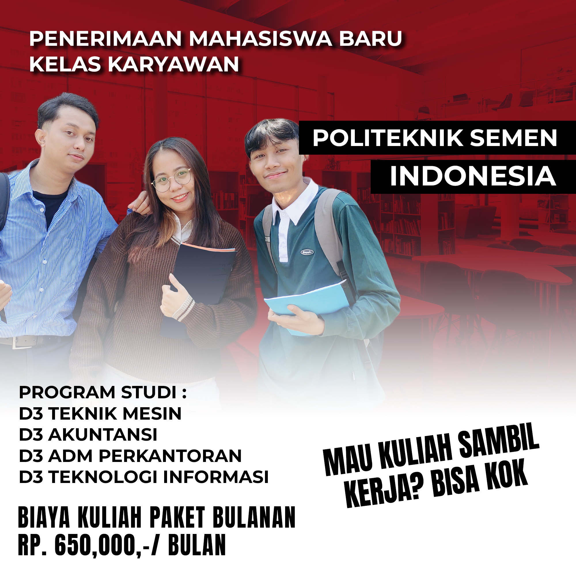 Keunggulan Berkuliah di Kelas Karyawan Politeknik Semen Indonesia