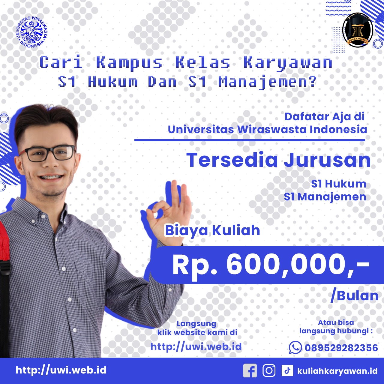 Universitas Wiraswasta Indonesia Kampus S1 Hukum Dan Manajemen
