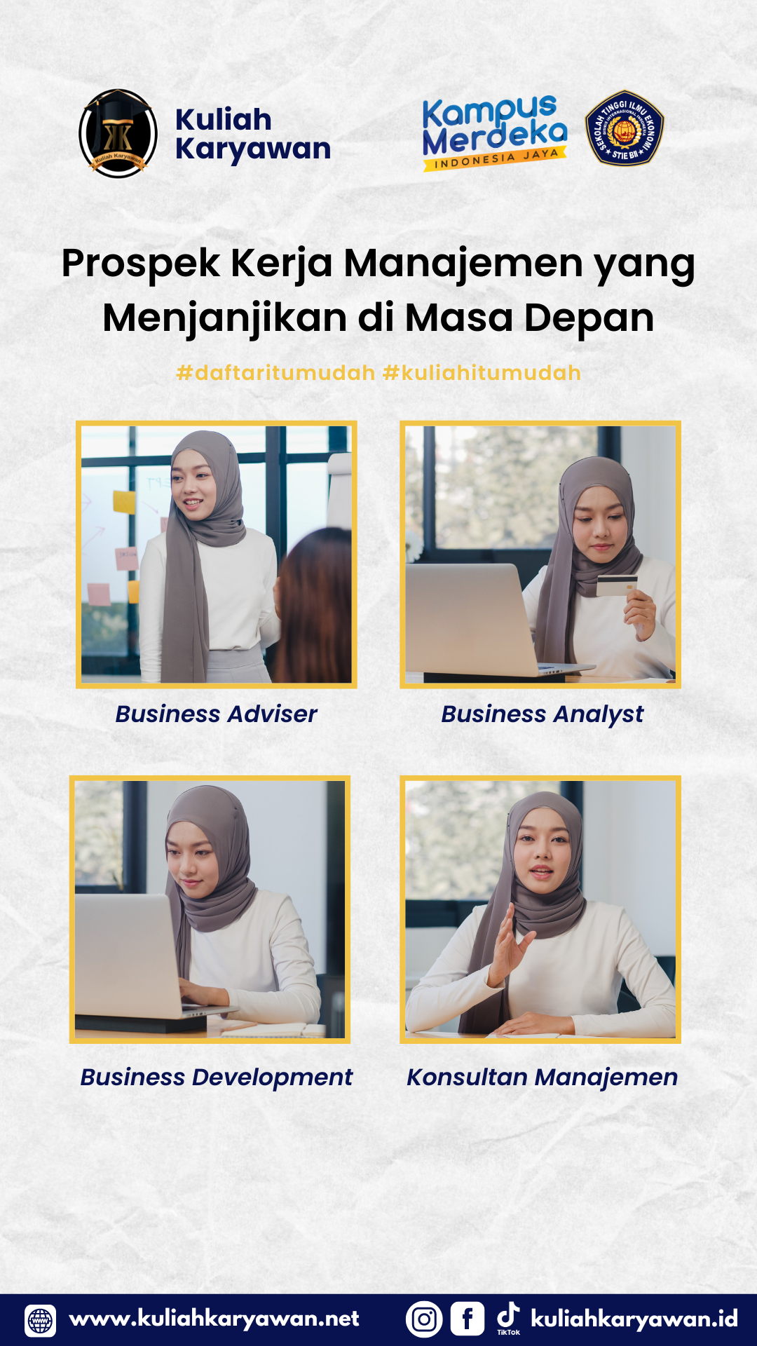 Prospek Kerja Mahasiswa Manajemen Kampus STIE BII Bekasi