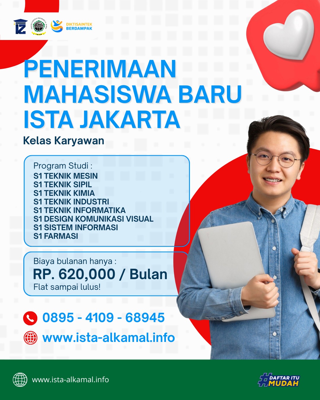Kampus Sistem Informasi Dengan Biaya Yang Terjangkau di Kedoya ISTA