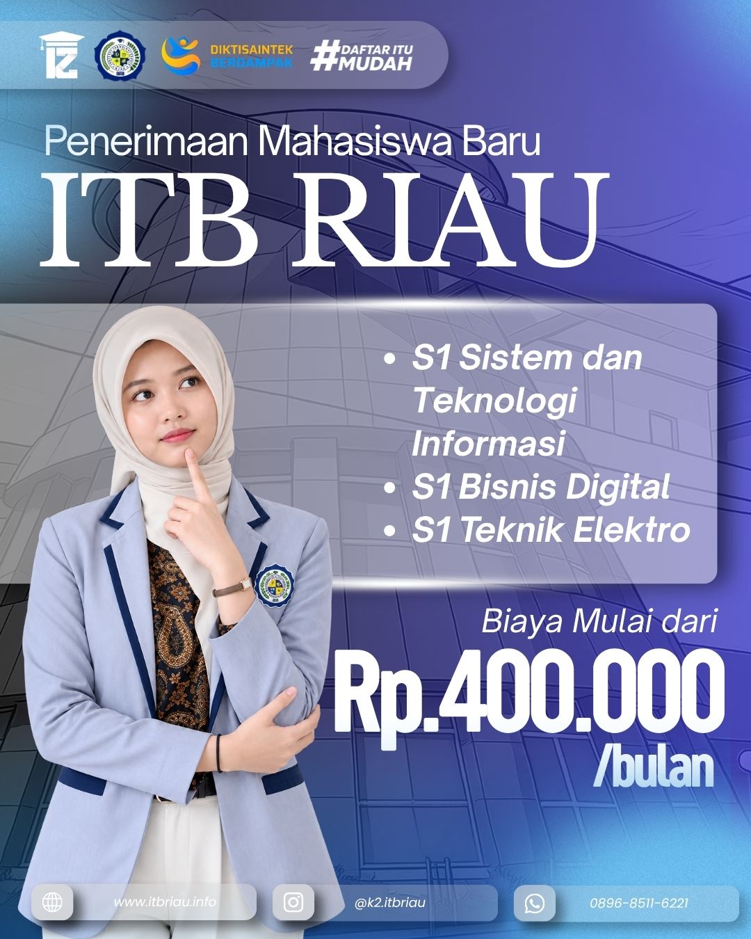 Kuliah Kelas Karyawan Institut Teknologi Bisnis Riau