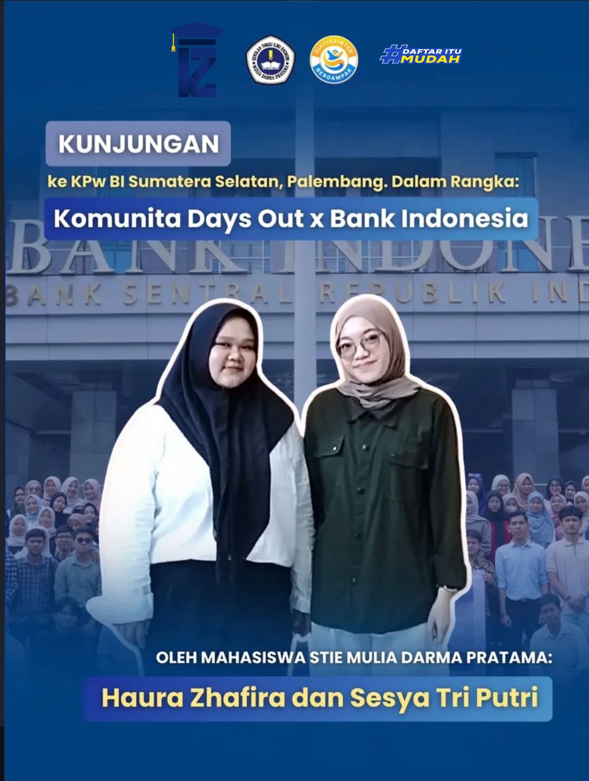 Kegiatan Mahasiswa Stie-Akubank Mulia Darma Pratama palembang