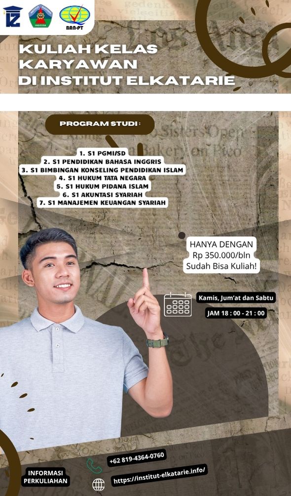 Institut ElKatarie Solusi terbaik untuk Kuliah dengan Biya Terjangkau