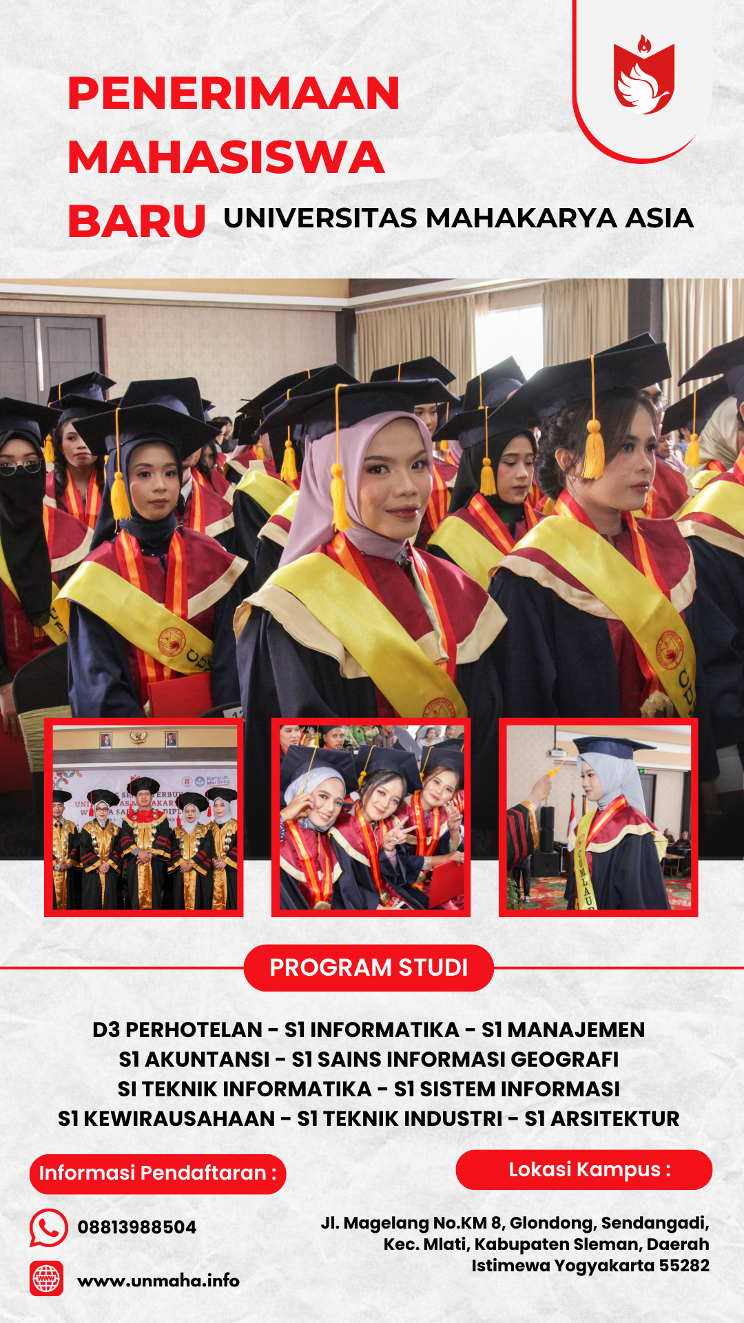 Daftar Online Kelas Karyawan Kampus K2 UNMAHA