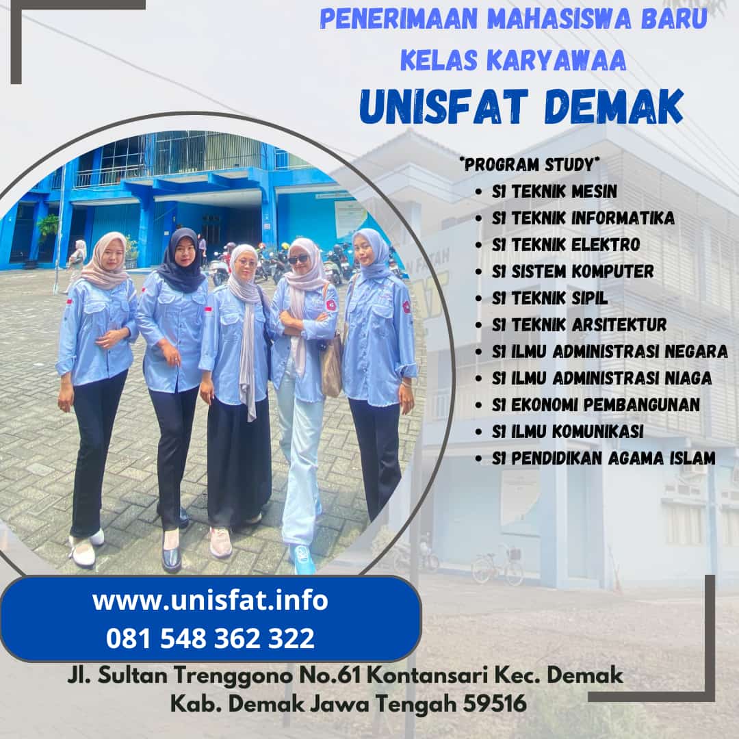 Persyaratan Kelas Karyawan Kampus UNISFAT Demak