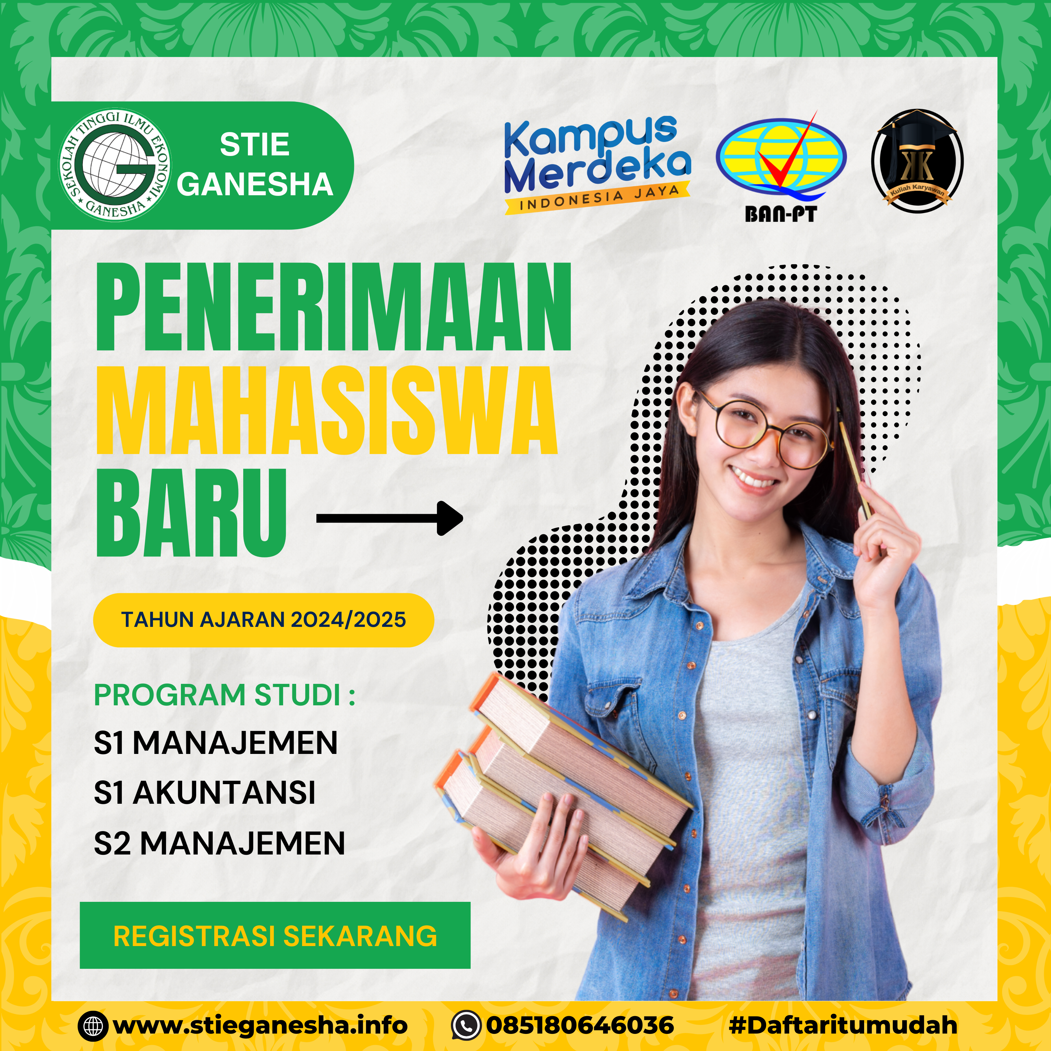 Program Studi S1 Akuntansi di STIE Ganesha Banyak Diminati