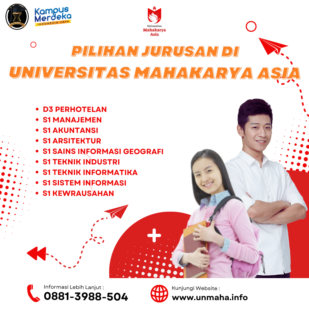 Pilihan Jurusan di Universitas Mahakarya Asia Yang Paling Cocok Untuk Kamu