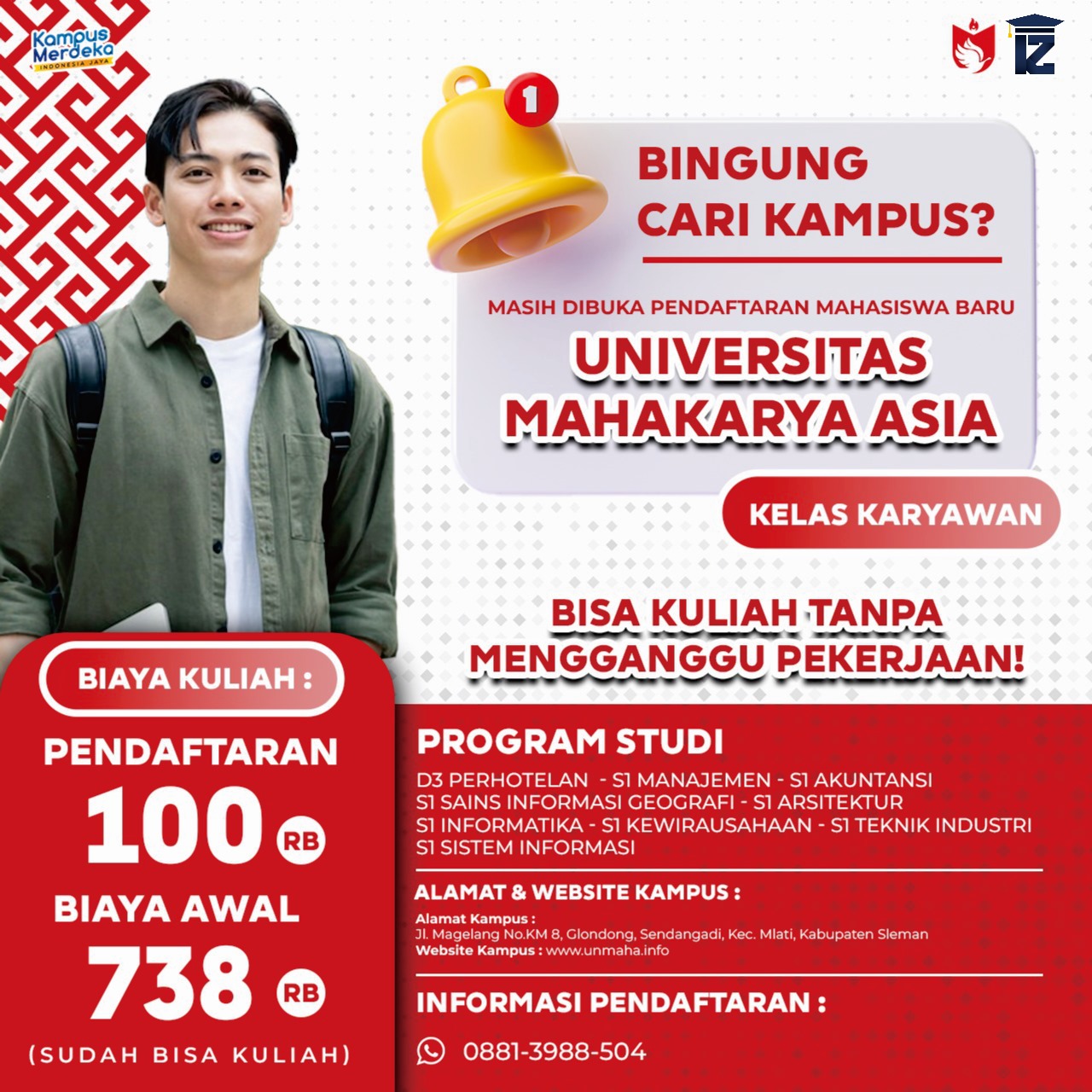 Ingin Kuliah Sambil Kerja,Kuliah Karyawan (K2) di Universitas Mahakarya Asia