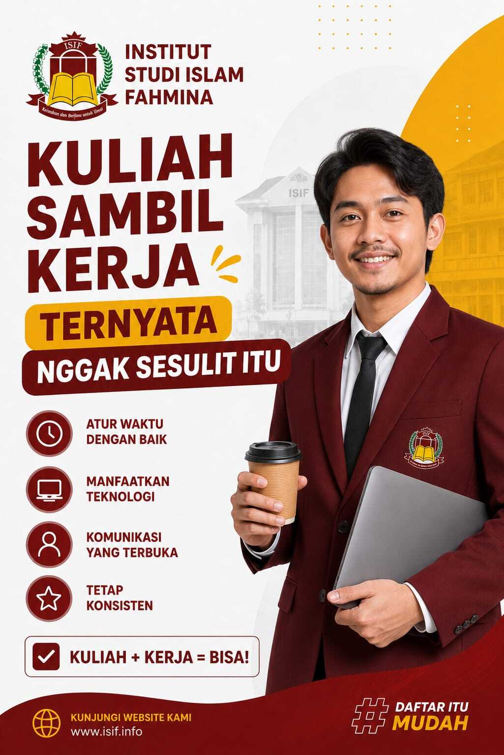 Kuliah Sambil Kerja  Ternyata Nggak Sesulit Itu