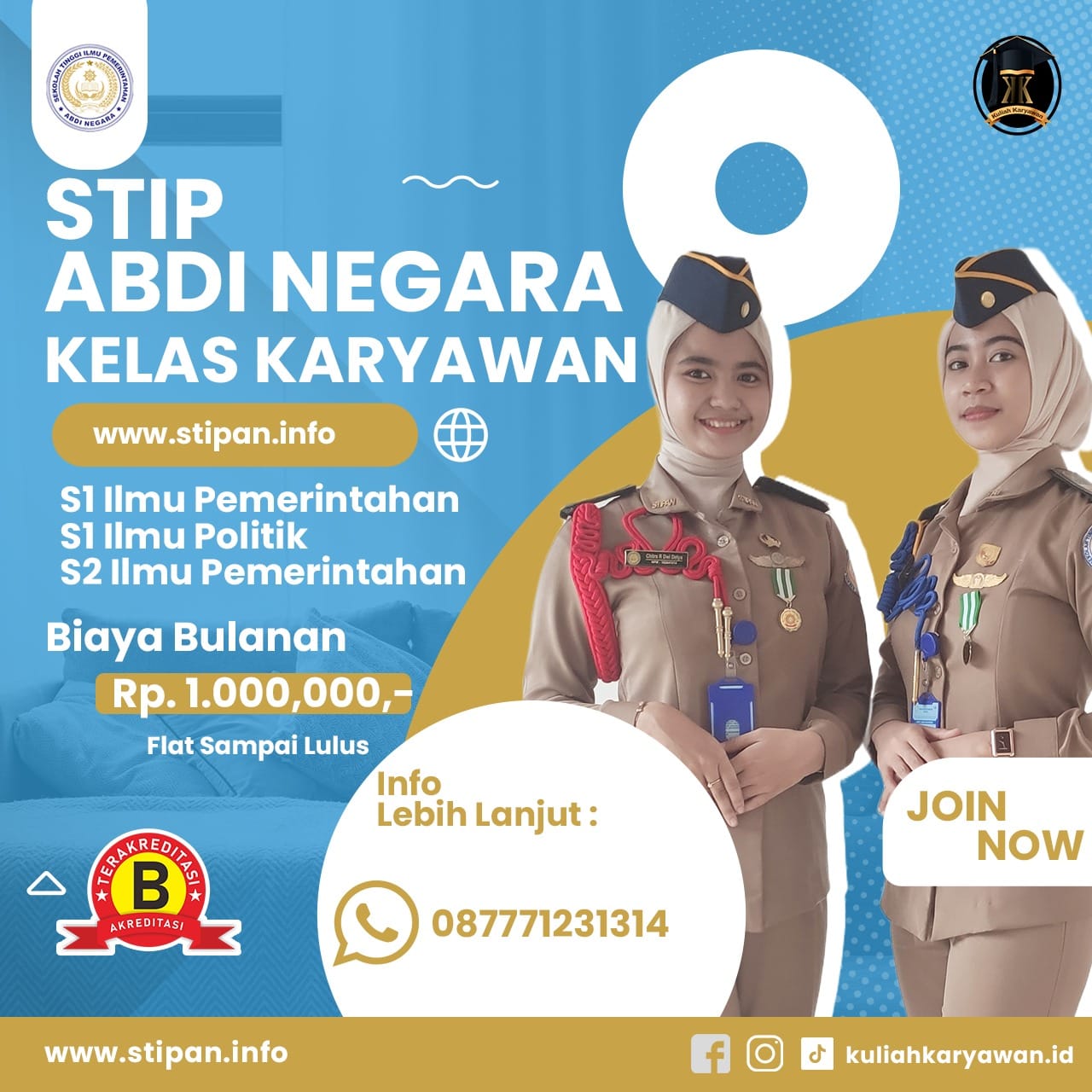 Kuliah ilmu Politik di daerah Pasar Minggu