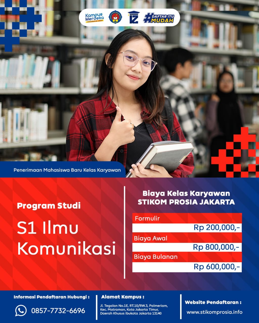  Fasilitas di Sekolah Tinggi Ilmu Komunikasi Profesi Indonesia