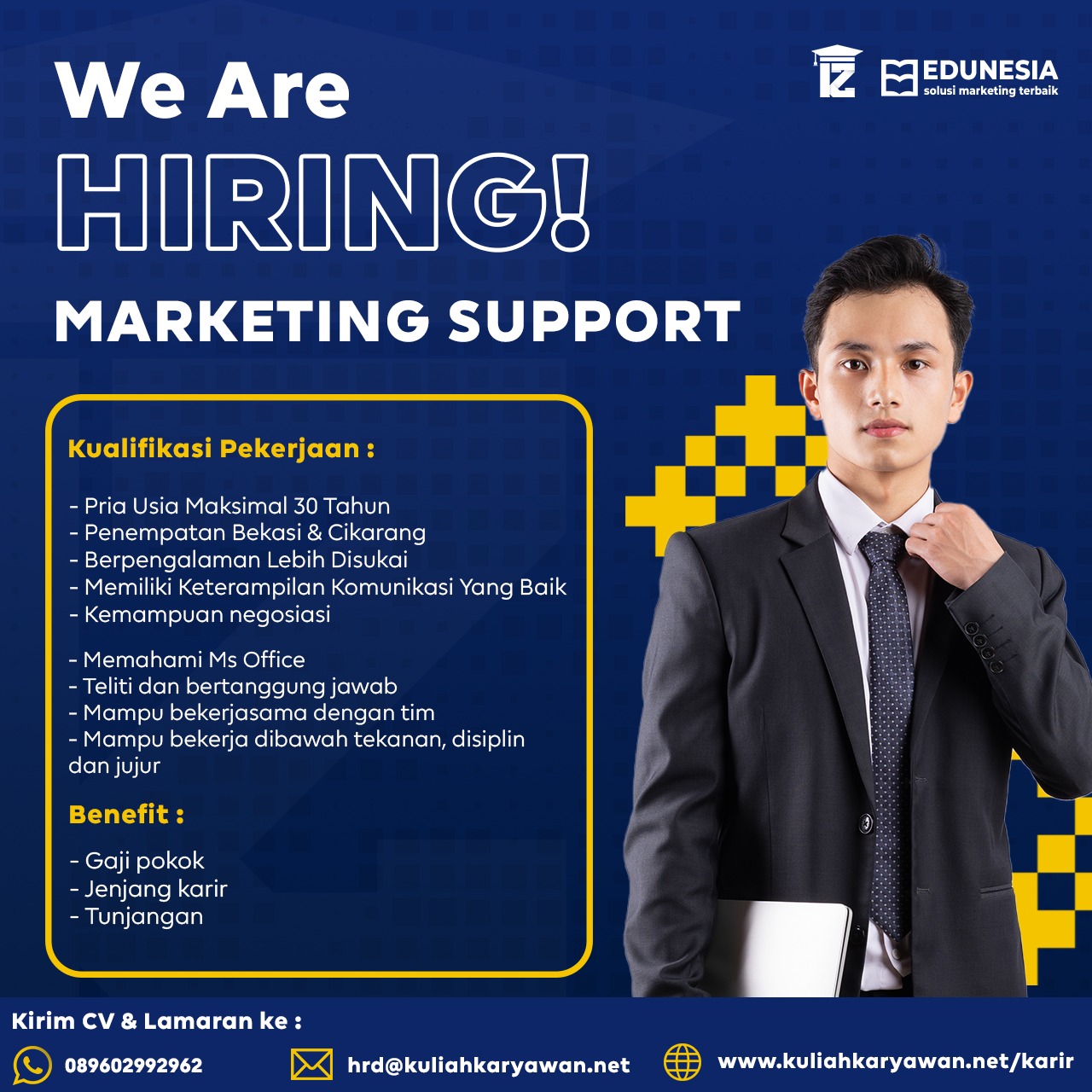 Marketing Support (Bekasi&Cikarang)