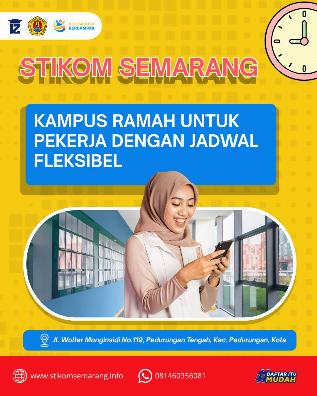 Jadwal Fleksibel Kampus STIKOM Semarang