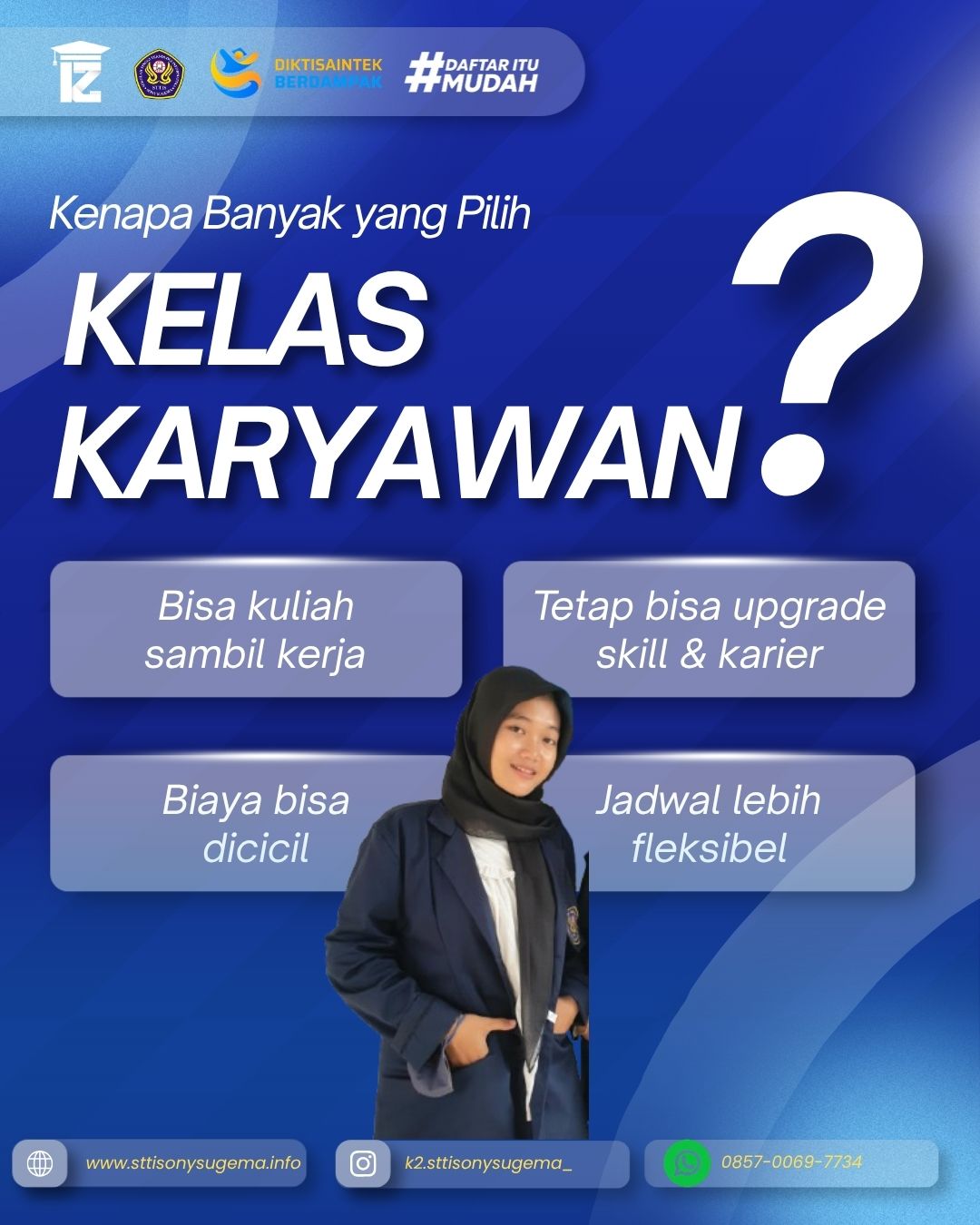 Kelebihan Daftar Kuliah STTI Sony Sugema