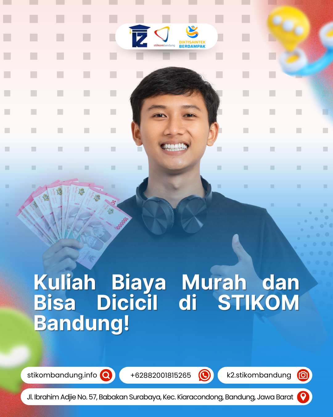 Kuliah Murah dan Bisa Dicicil di STIKOM Bandung