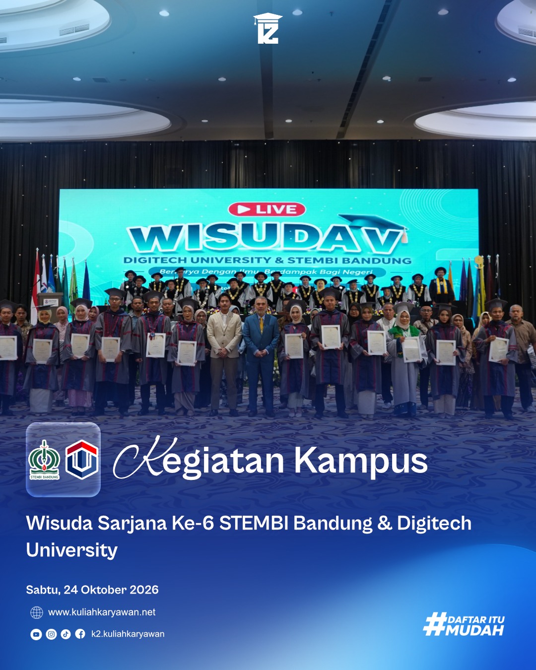 Wisuda STEMBI Bandung 2026 Momen Perayaan Perjalanan Akademik dan Prestasi