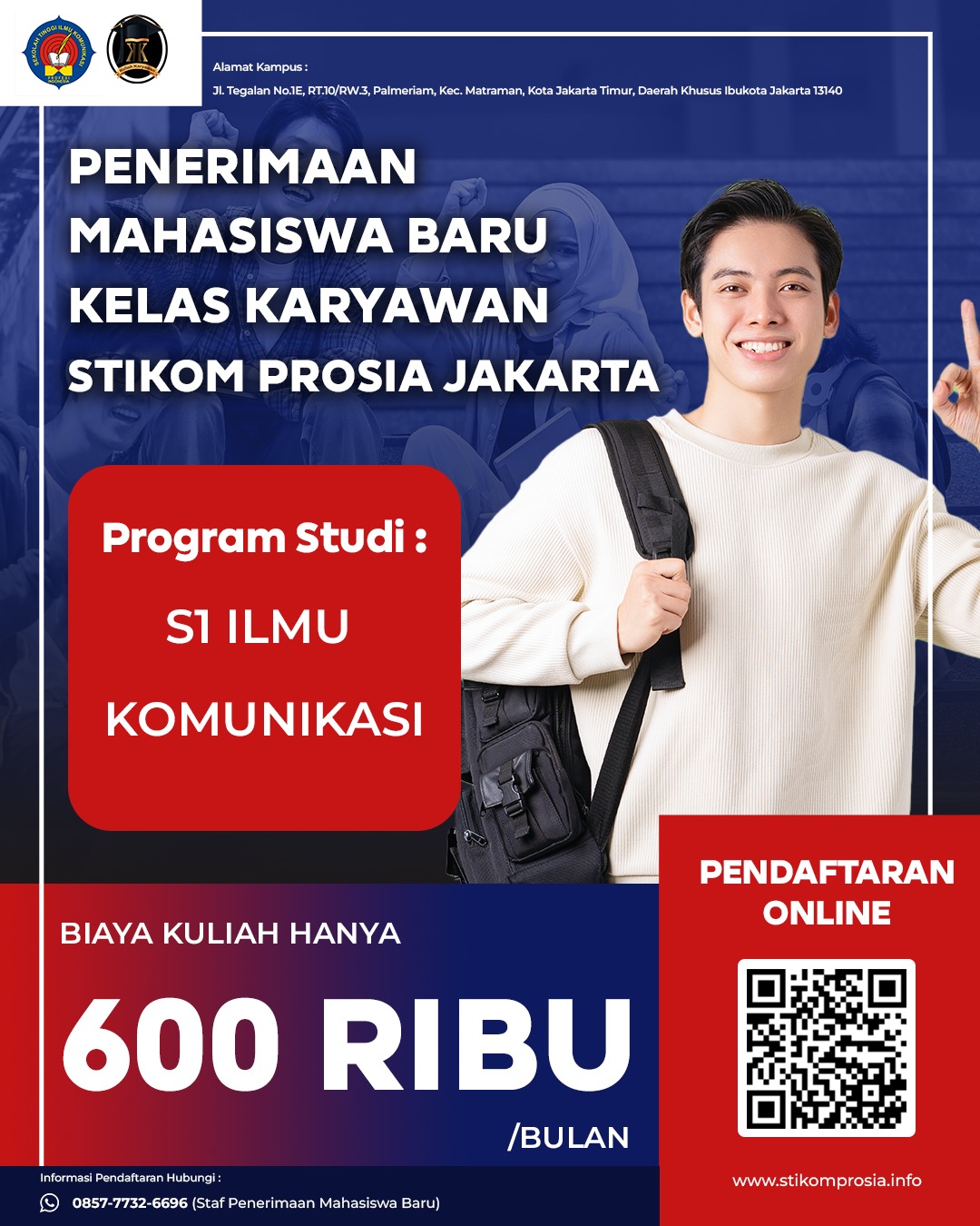 Daftar Kuliah Karyawan Di STIKOM PROSIA JAKARTA