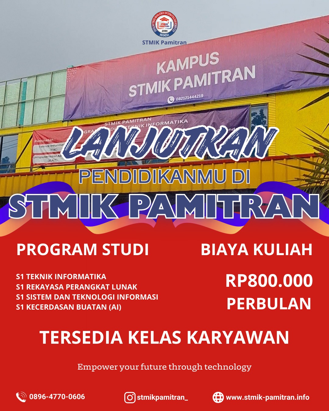Lanjutkan Pendidikanmu Jadi Lebih Tinggi di STMIK Pamitran