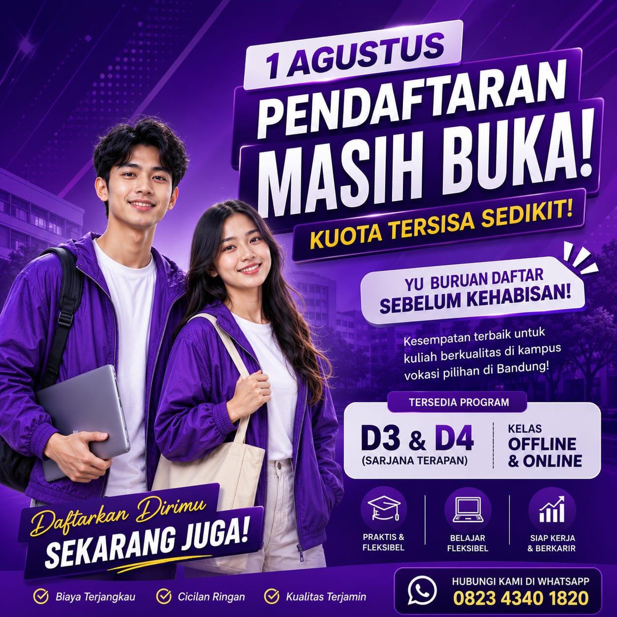 Kampus Murah  Piksi Ganesha Bandung Daerah Kiara Condong