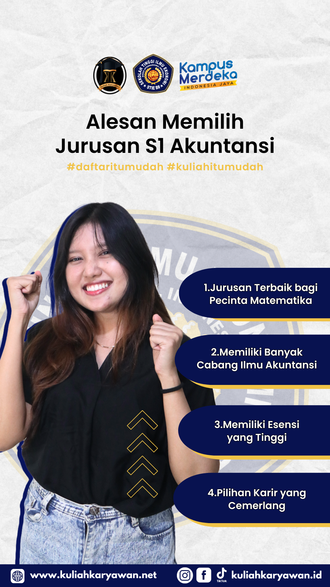 Kuliah Jurusan S1 Akuntansi di Kampus STIE BII Bekasi