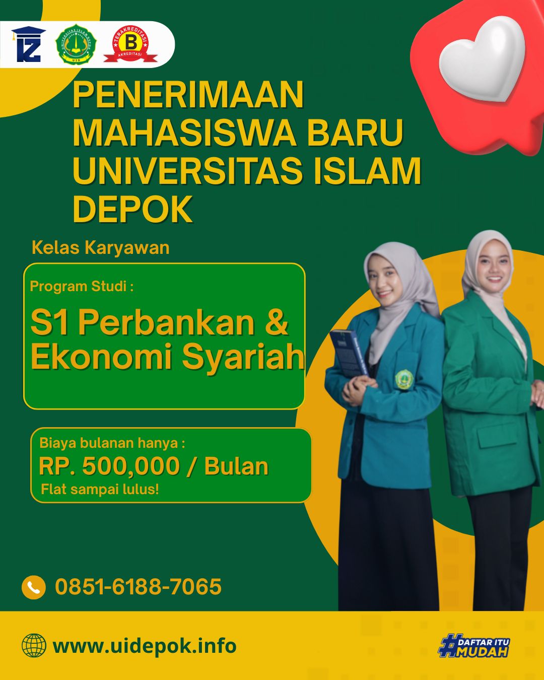 Kuliah Di Univeristas Islam Depok Jurusan Perbankan dan Ekonomi Syariah