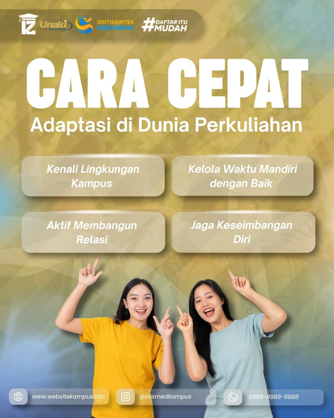 Cara Cepat Adaptasi Di Dunia Perkuliah 