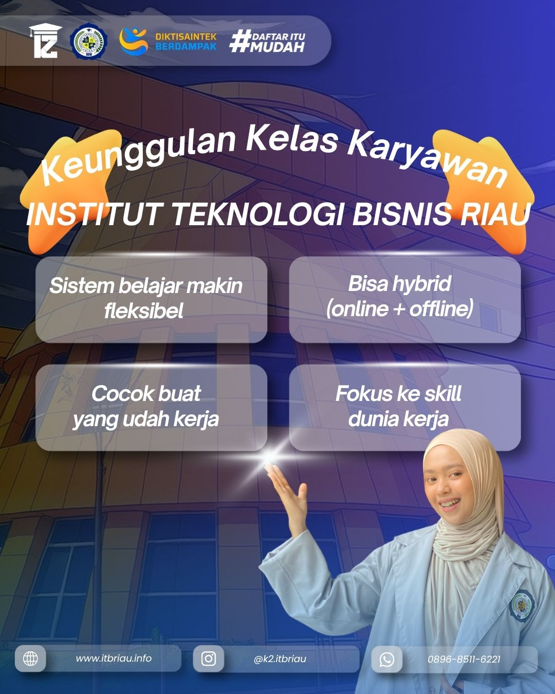 Pilihan Kelas Karyawan di Pekanbaru