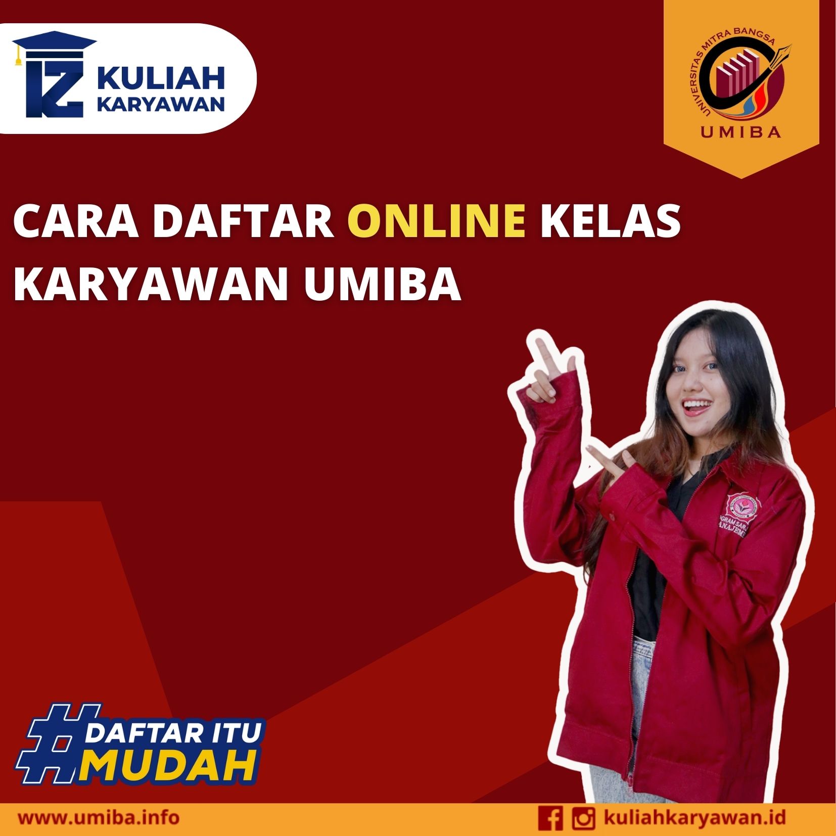 Cara Daftar Kuliah Online di Universitas Mitra Bangsa K2