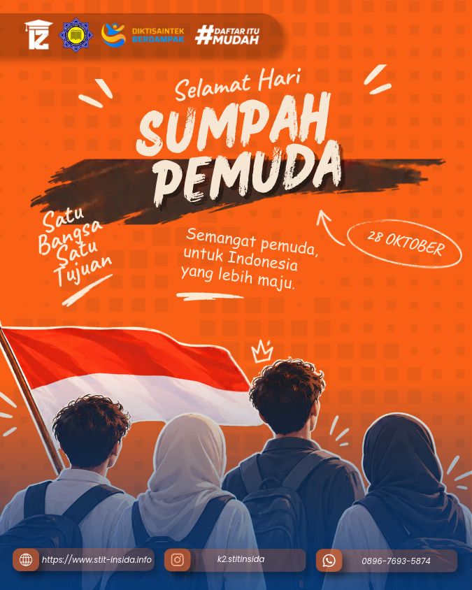 Semangat Hari Sumpah Pemuda Wujudkan Indonesia Maju Bersama STIT INSIDA