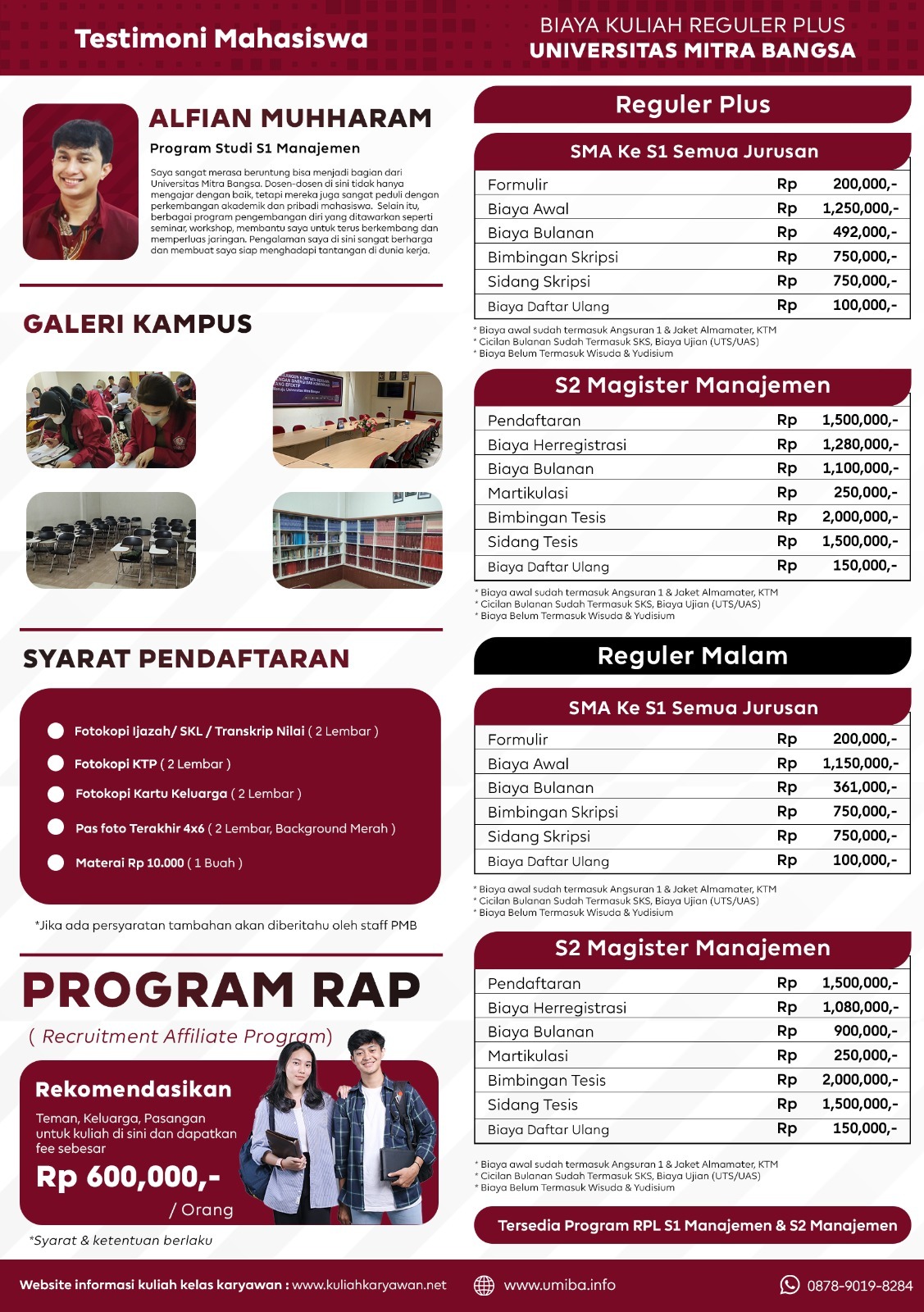 Kuliah Karyawan Di Bintaro Dengan Biaya Terjangkau Universitas Mitra Bangsa Bintaro