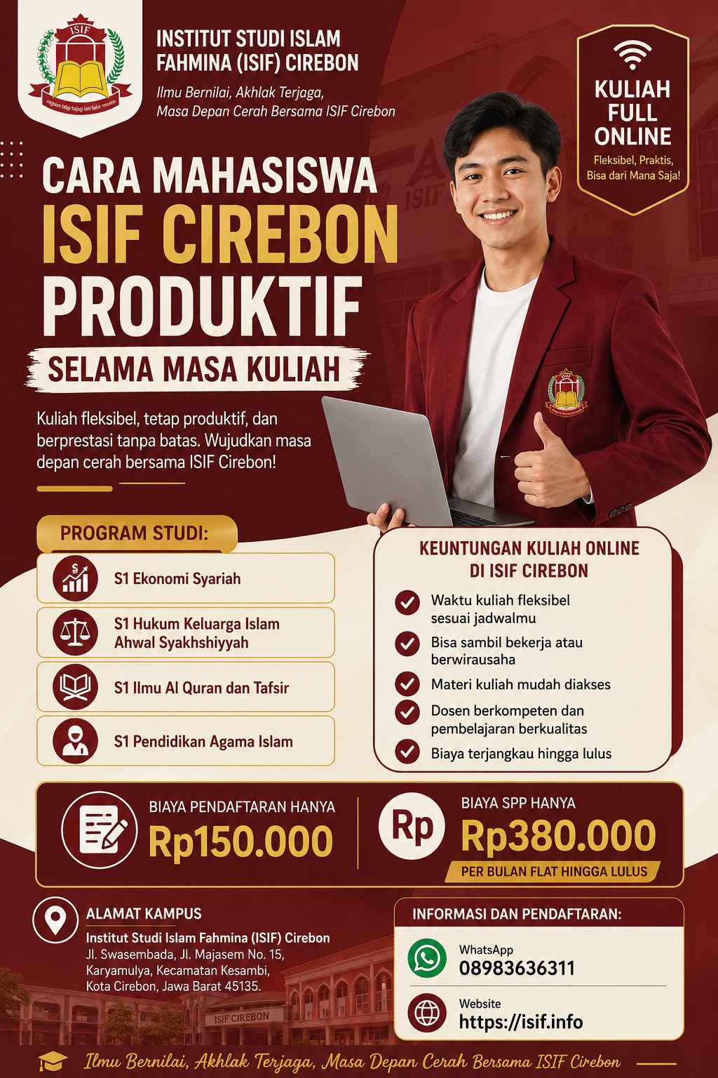 Cara Mahasiswa ISIF Cirebon Produktif Selama Masa Kuliah