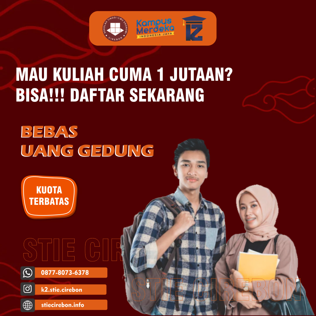 Kuliah di STIE Cirebon Bebas Biaya Gedung