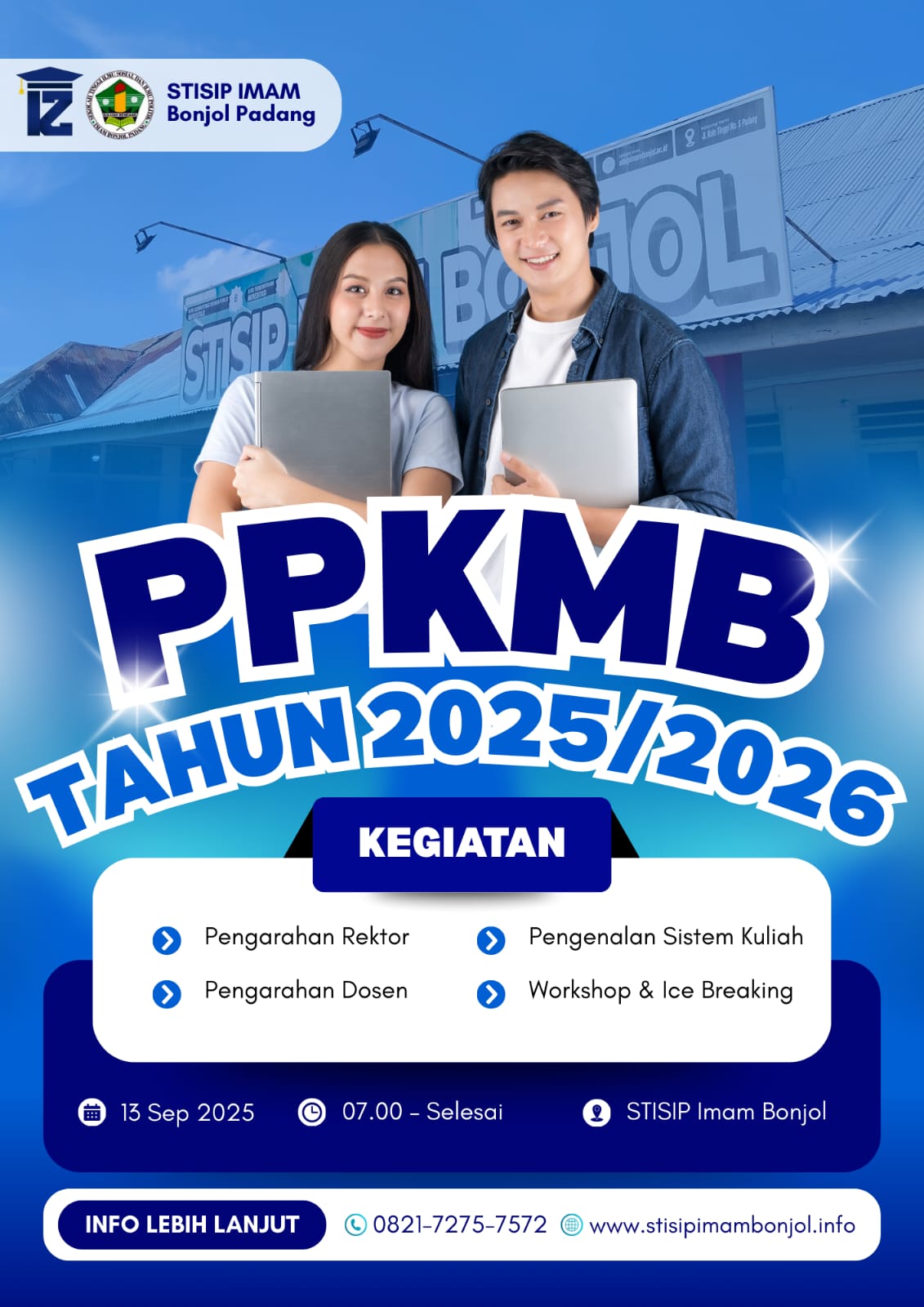 PKKMB STISIP Imam Bonjol Padang Akan Segera Dimulai, Daftarkan Diri Anda Sekarang