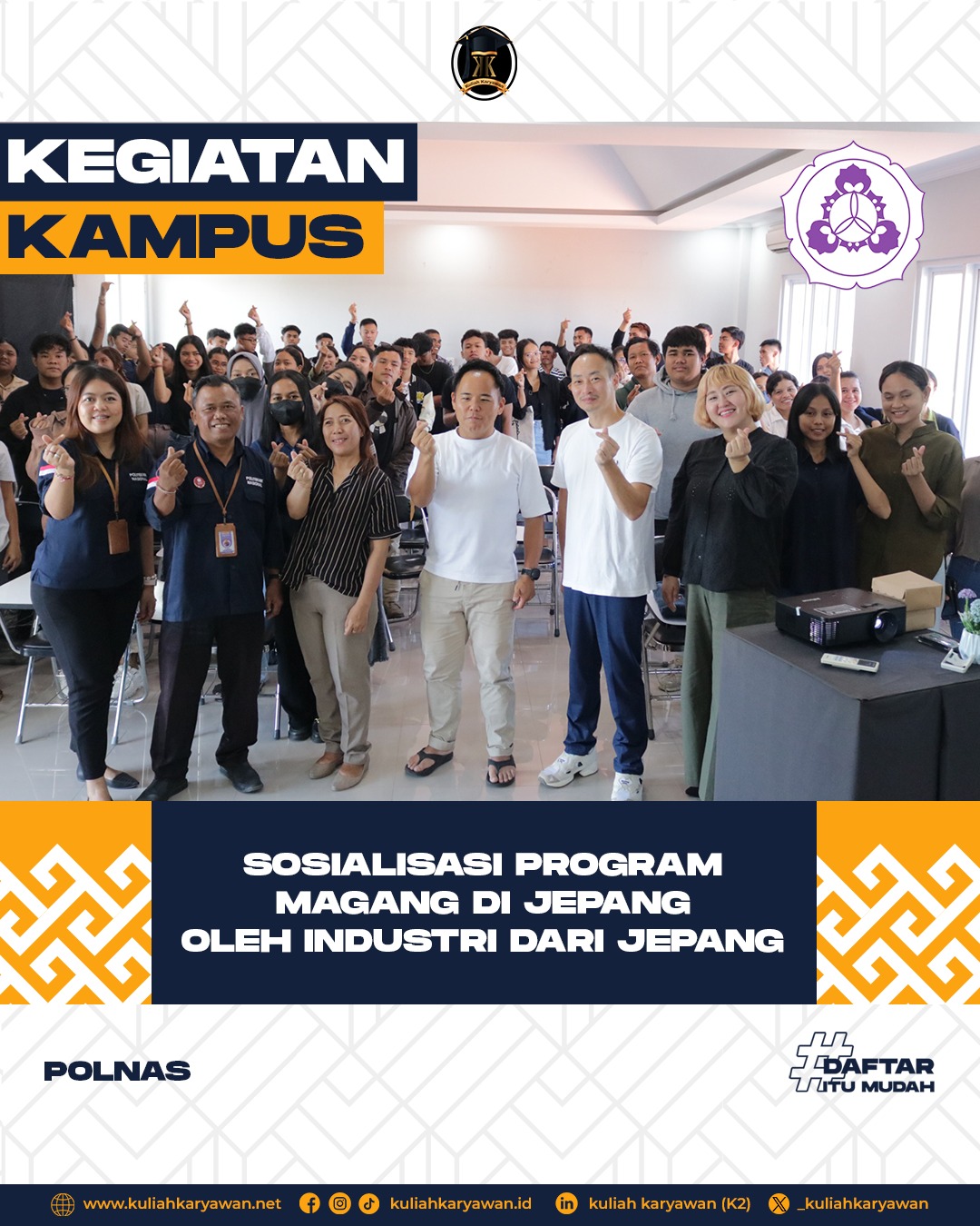 Kuliah Kelas Karyawan Politeknik Nasional