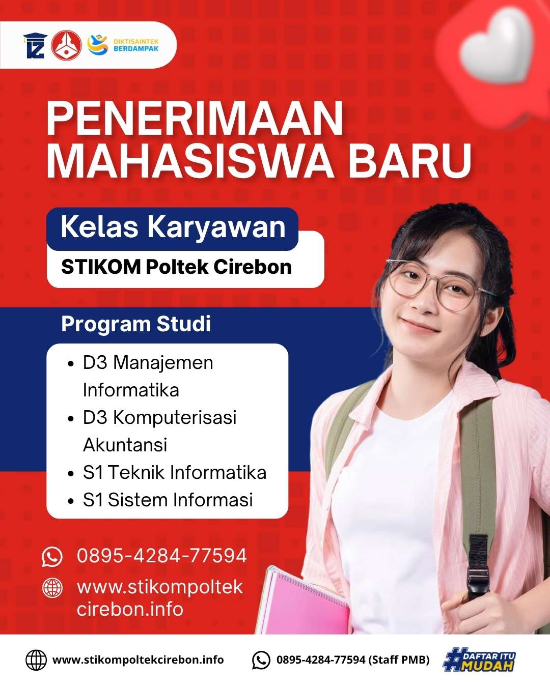 Kuliah kelas karyawan STIKOM Poltek Cirebon