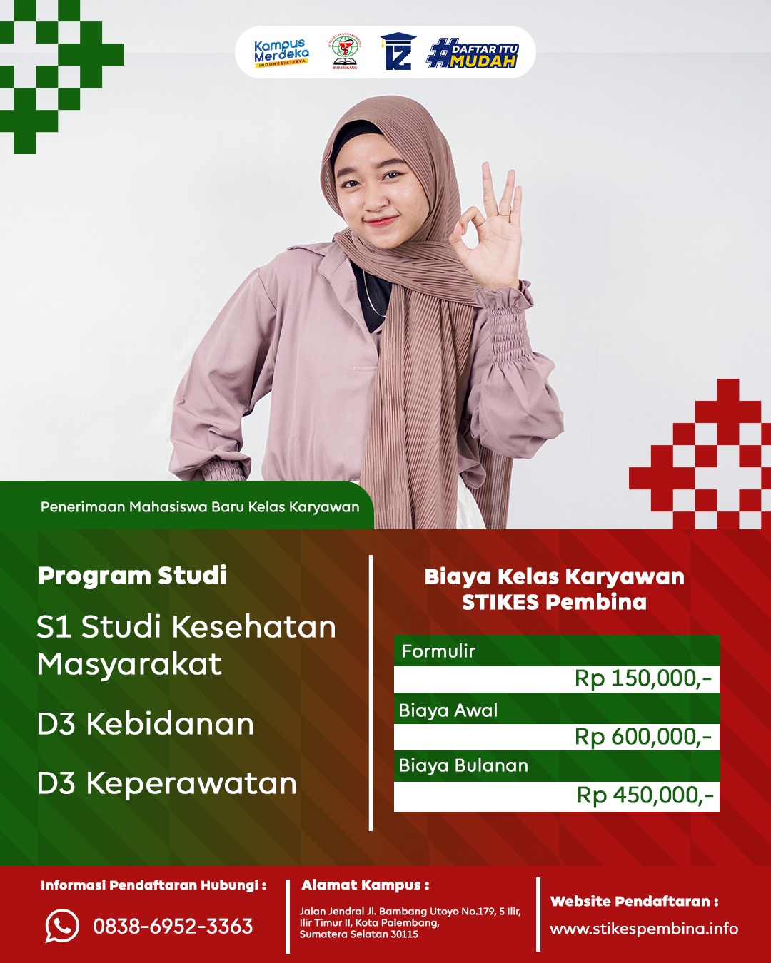 Kuliah Fleksibel Kampus STIKES Pembina Palembang
