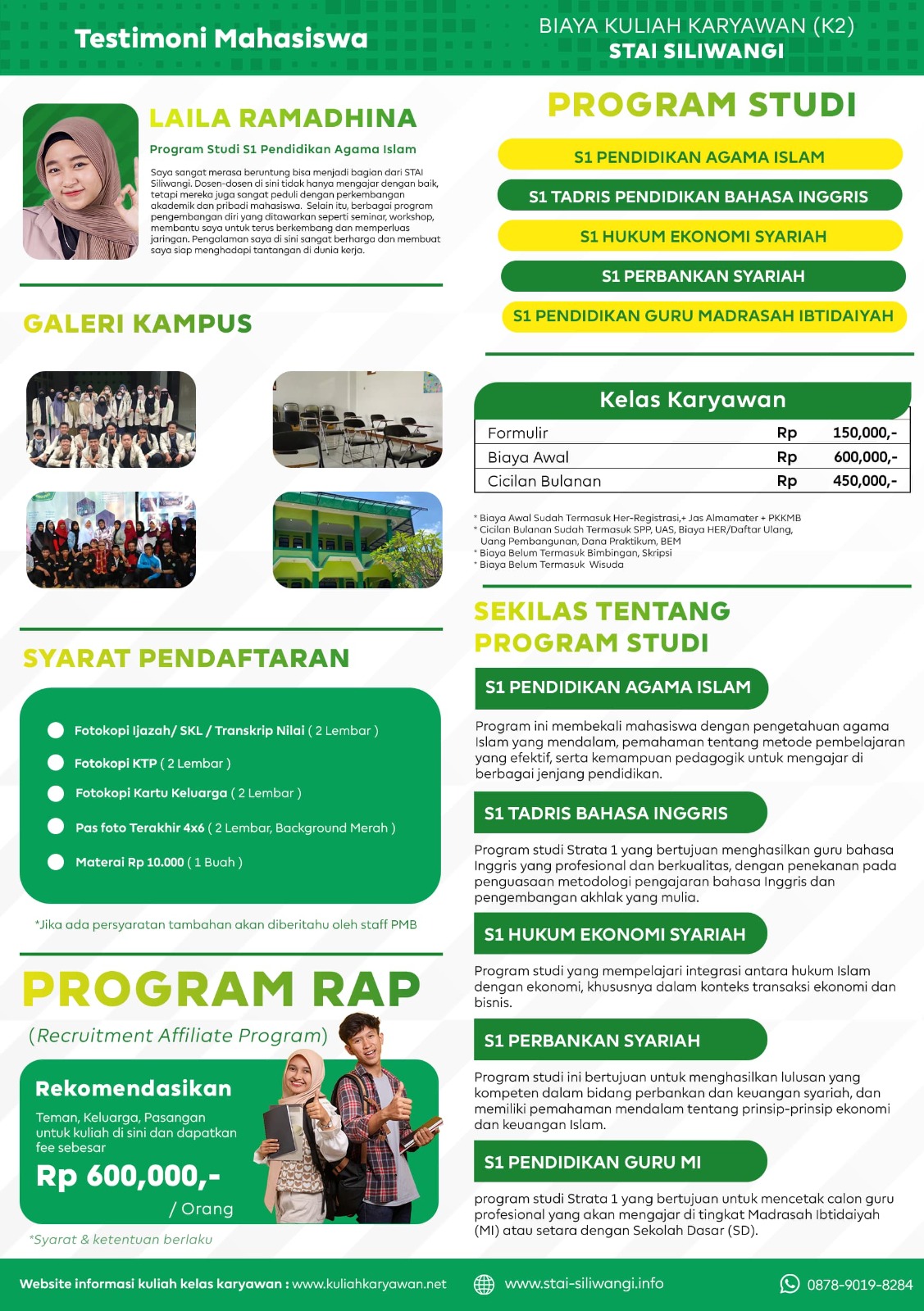 Rekomendasi Kampus STAI SILIWANGI BANDUNG