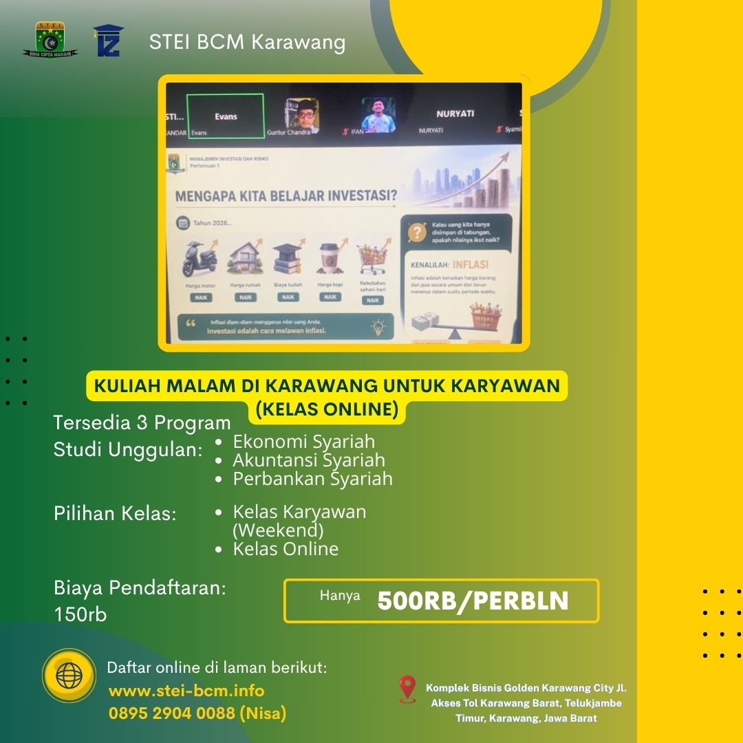 Kuliah Malam di Karawang untuk Karyawan