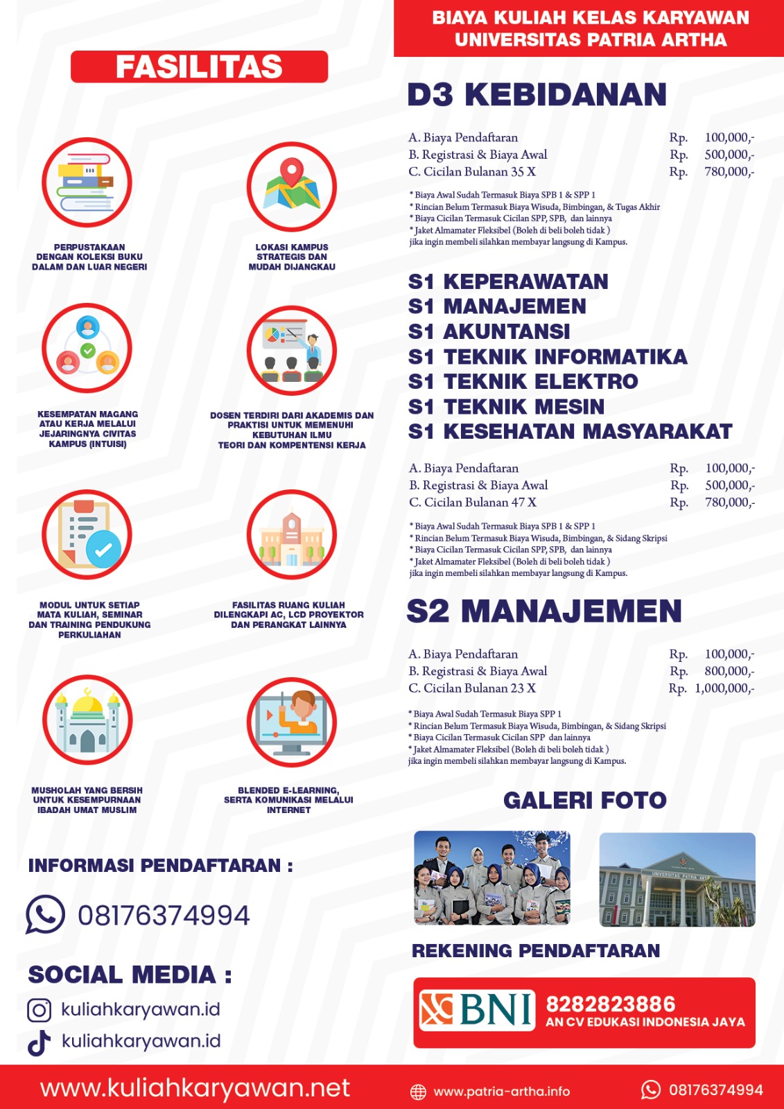 Perguruan Tinggi Terjangkau di Makasar Universitas Patria Artha