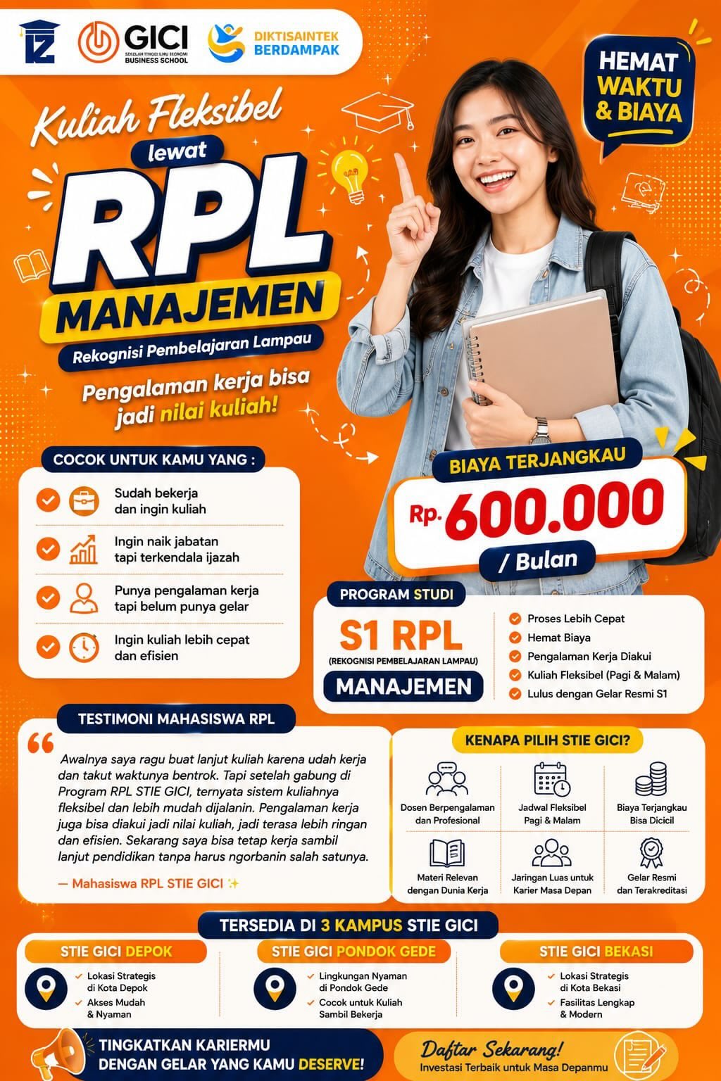 Cara Kuliah S1 Manajemen Lebih Cepat untuk Karyawan Melalui Program RPL