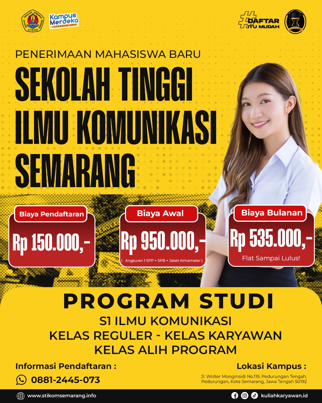 Rekomendasi Kampus Murah Di Semarang, STIKOM Semarang pastinya