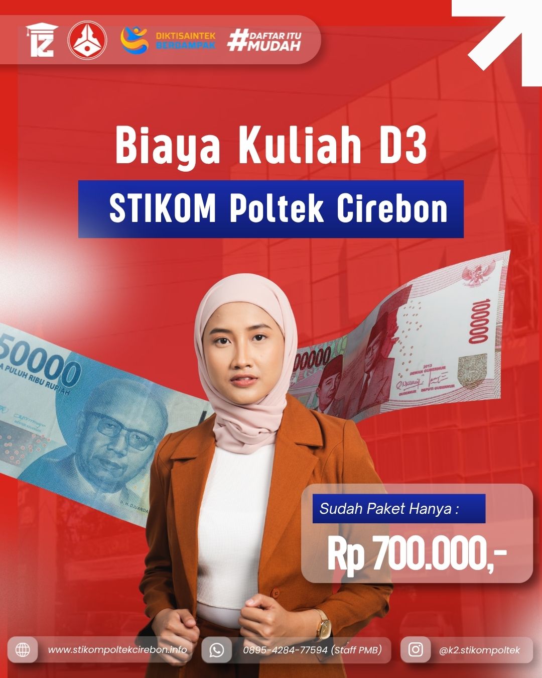 Biaya Kuliah D3 STIKOM Poltek Cirebon
