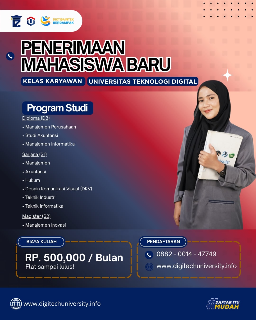 Saatnya Mulai Langkah Kuliahmu Sekarang Di Digitech University